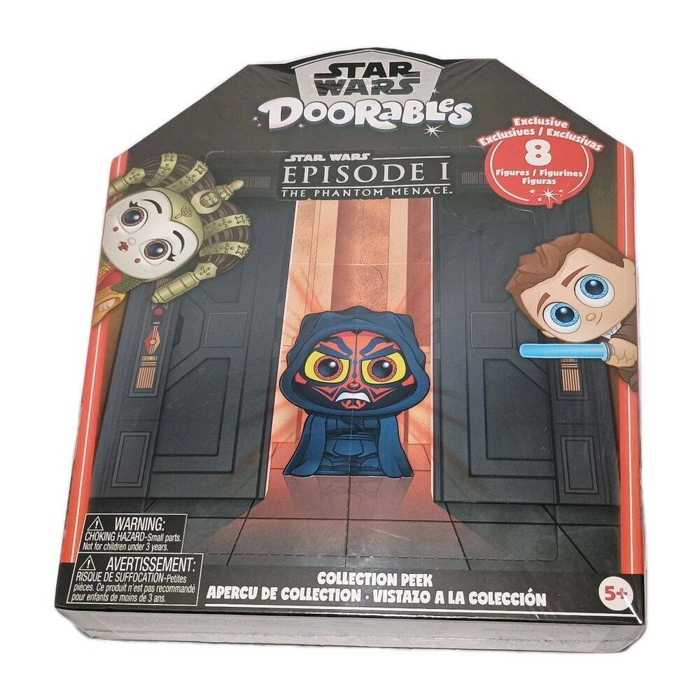 Disney Doorables Star Wars Phantom Menace Episode One Collection Peek 8 Figures